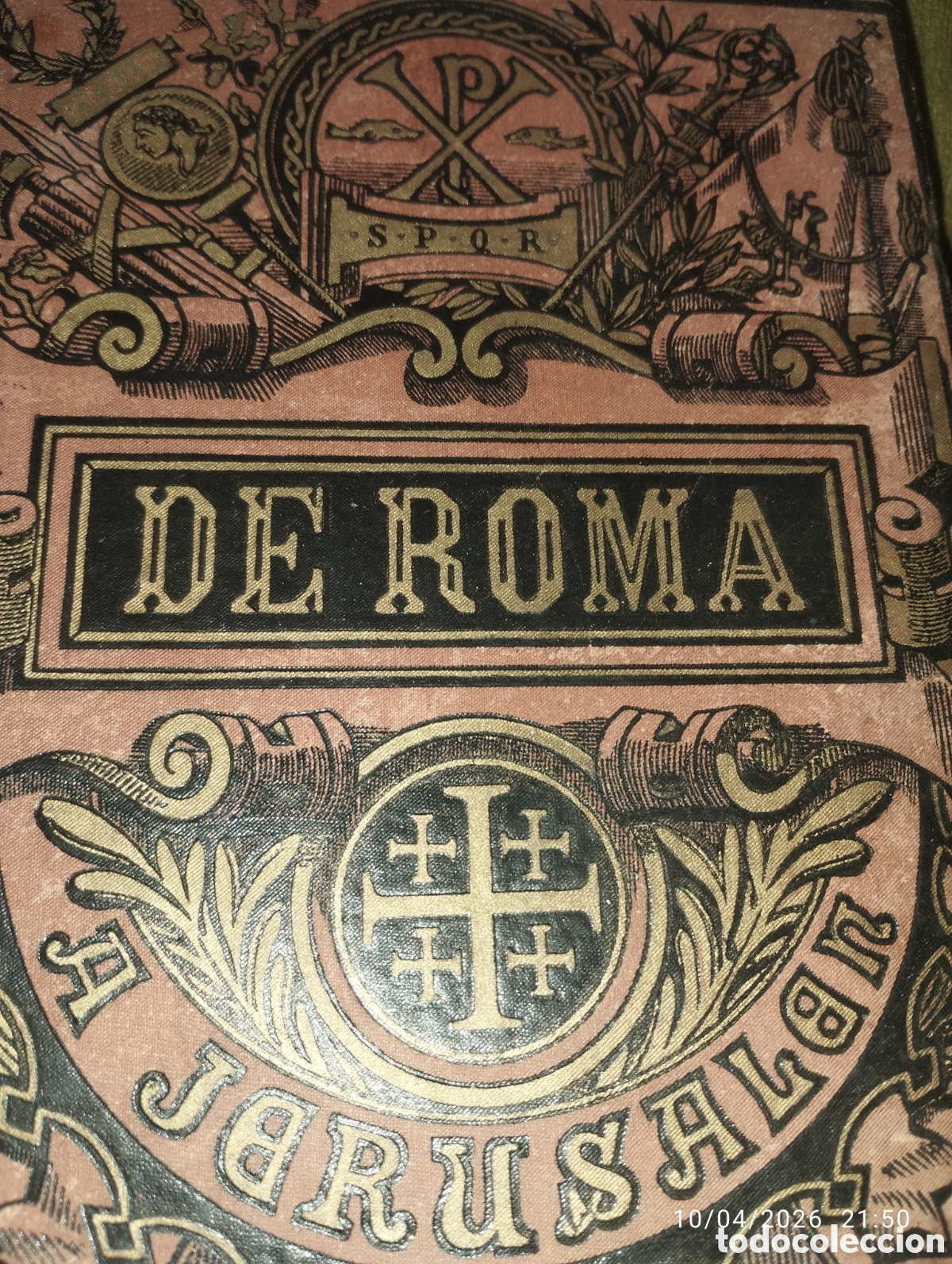 Libros de segunda mano: DE ROMA A JERUSALEN. OCTAVIO VELASCO DEL REAL