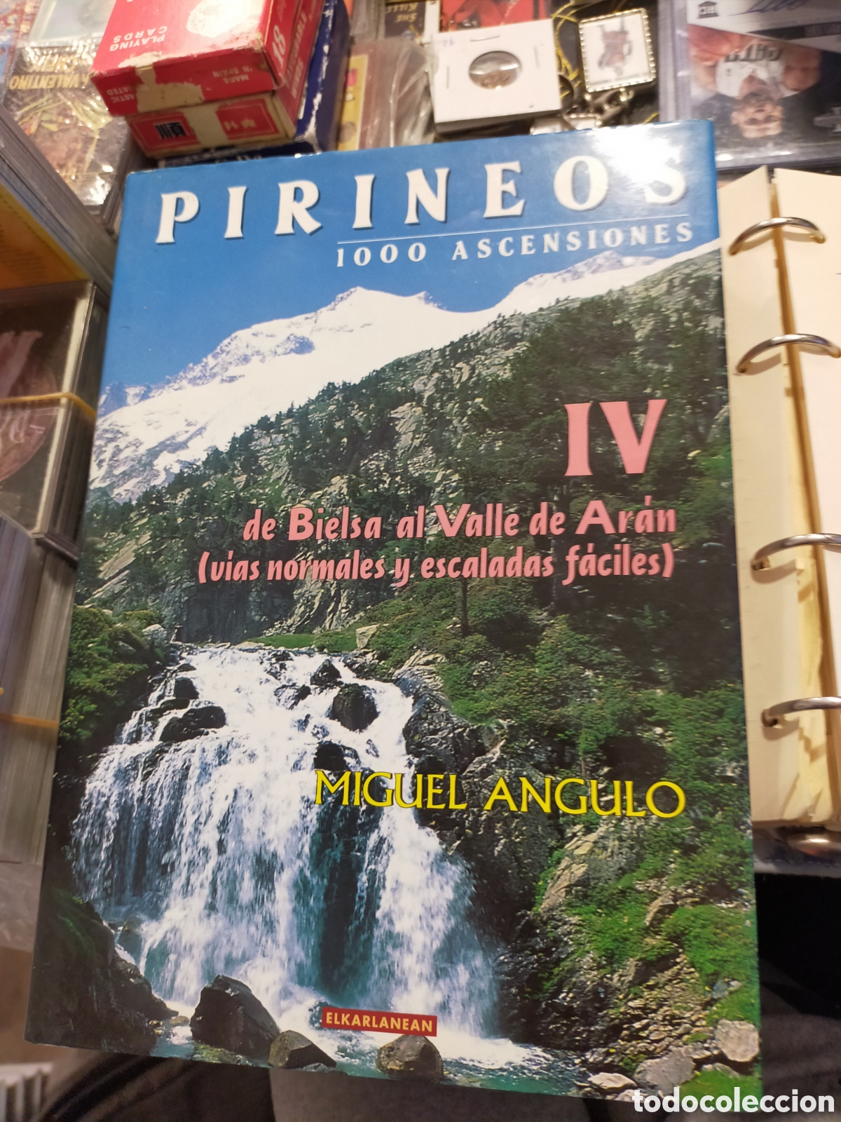 Libros de segunda mano: PIRINEOS 1000 ASCENSIONES DE BIELSA AL VALLE DE ARAN MIGUEL ANGULO ELKARLANEAN TAPA DURA CON SOBREC