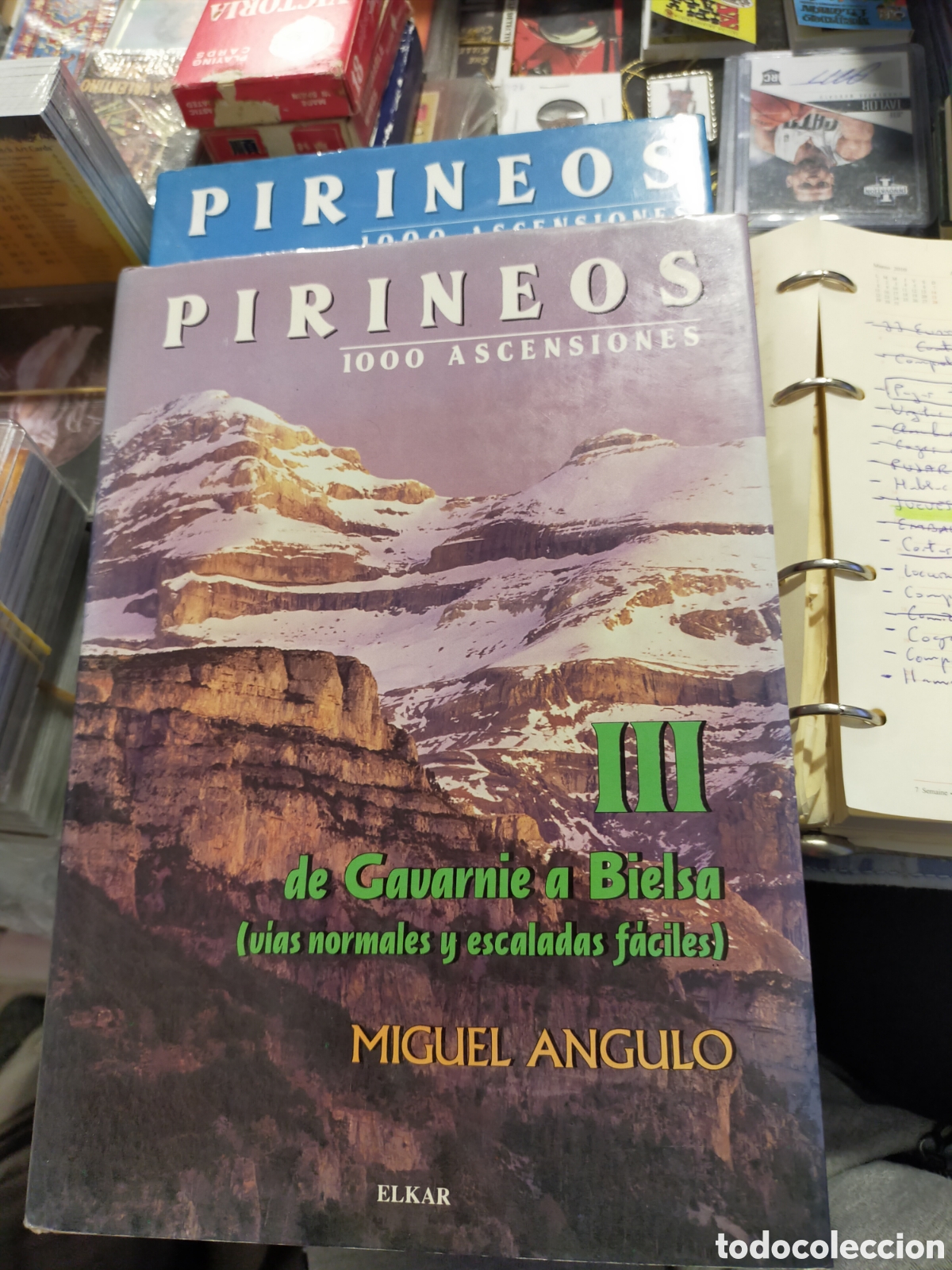 Libros de segunda mano: PIRINEOS 1000 ASCENSIONES III 3 DE GAVARNIE A BIELSA MIGUEL ANGULO ELKAR TAPA DURA CON SOBRECUBIERTA
