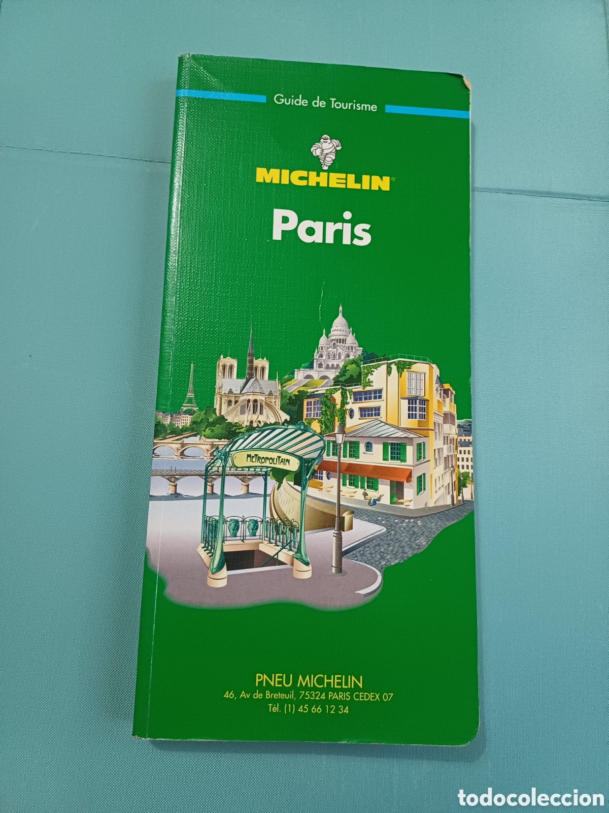 Libros de segunda mano: Michelin Paris Gu&iacute;a tur&iacute;stica Gu&iacute;a Verde Michelin frances