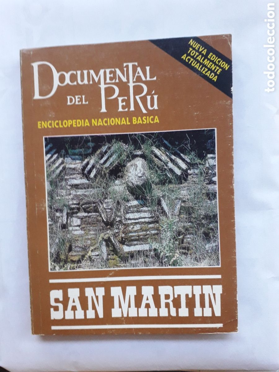 Second hand books: SAN MARTIN - DOCUMENTAL DEL PER&Uacute; ENCICLOPEDIA NACIONAL BASICA (TOMO XXII) 1a ED. ACTUALIZADA *t53