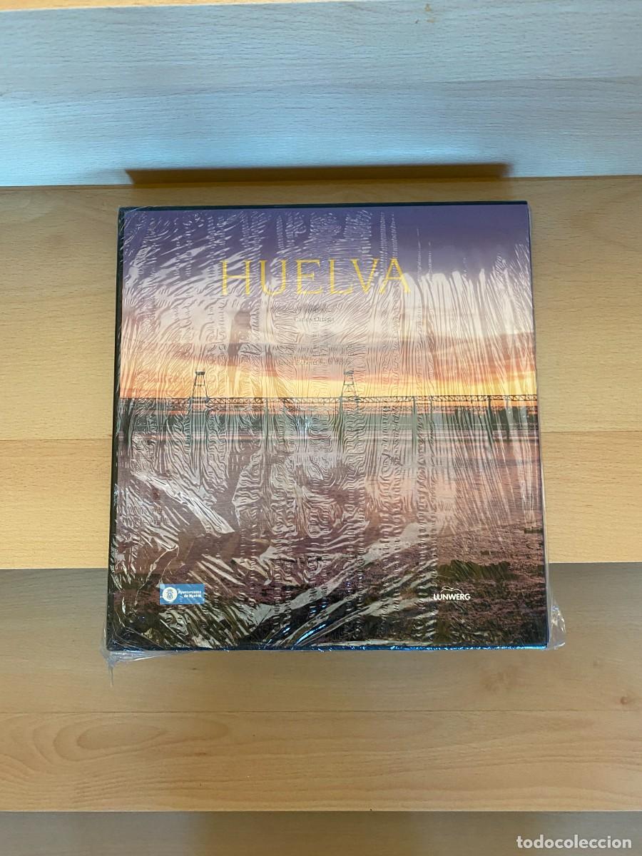 Libros de segunda mano: Huelva, Carlos Ortega, lunwerg , biling&uacute;e castellano-ingles, nuevo ret&aacute;ctil original