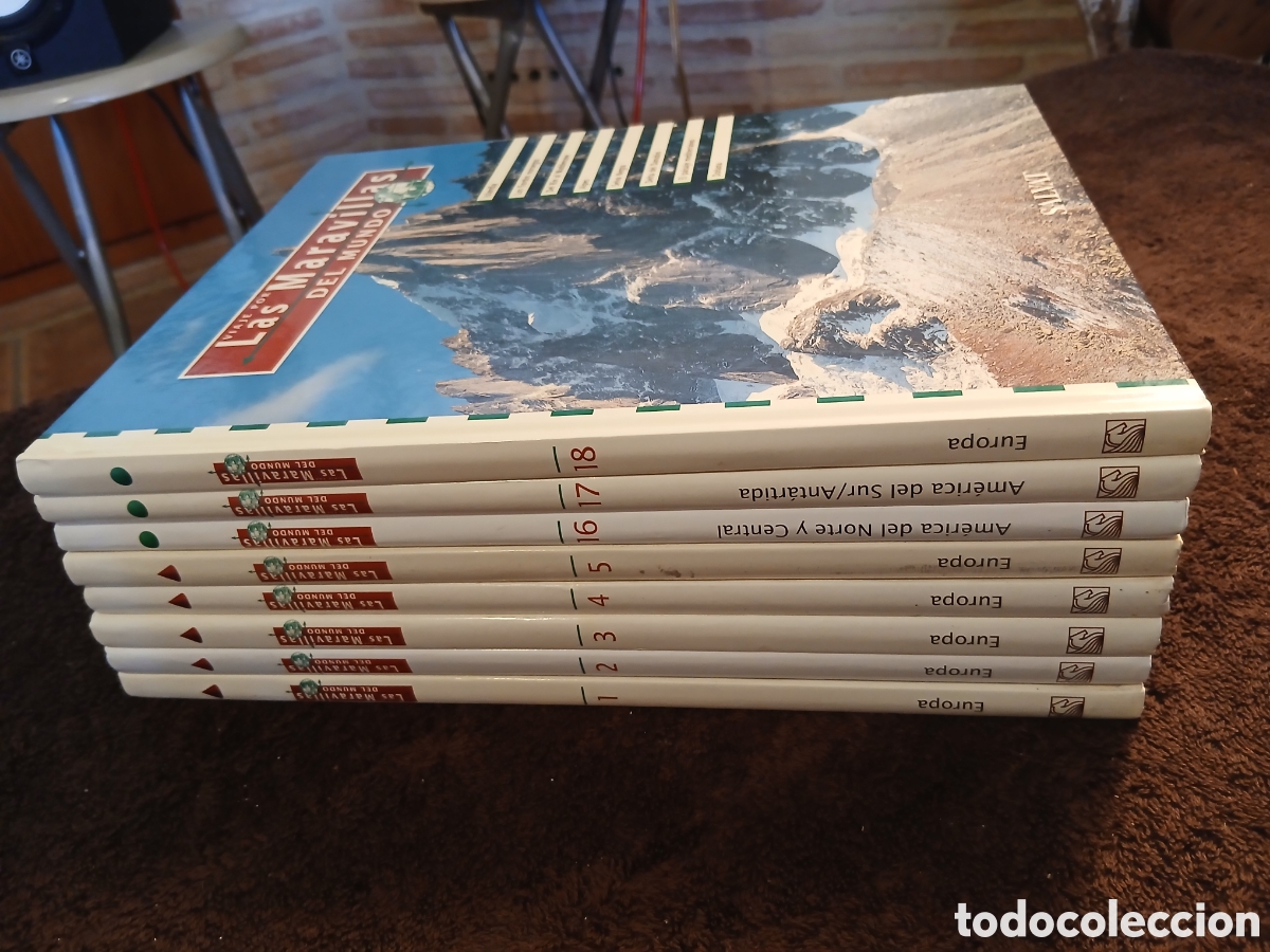 Libros de segunda mano: Lote de 8 libros Viaje por las maravillas del mundo. Tomos 1-2-3-4-5-16-17-18.