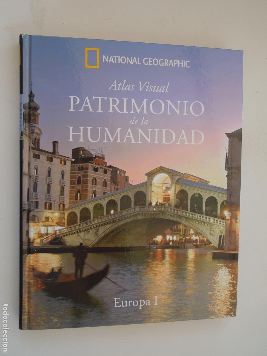 Libros de segunda mano: NATIONAL GEOGRAPHIC ATLAS VISUAL - PATRIMONIO DE LA HUMANIDAD - EUROPA I - N&ordm; 1