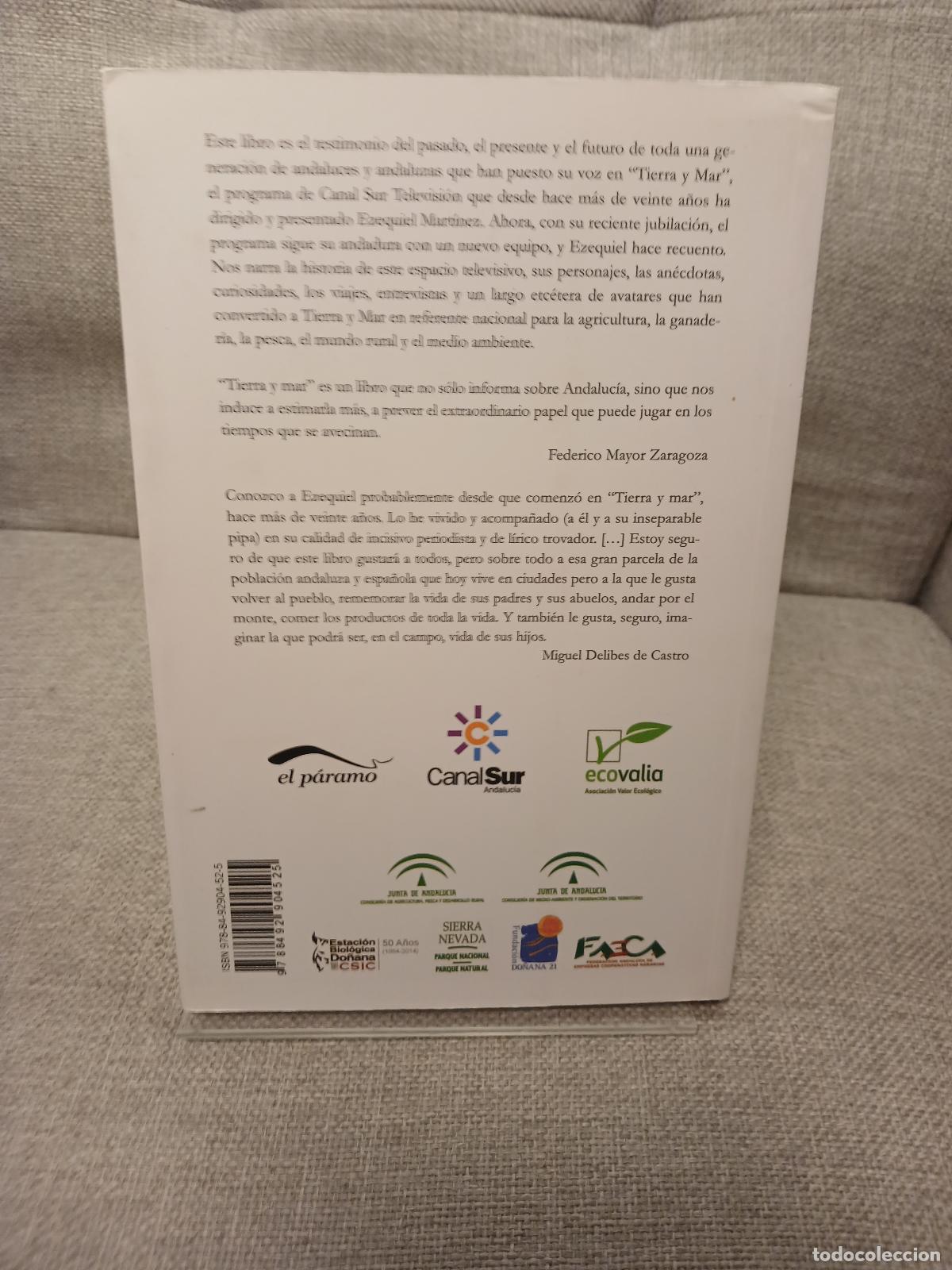 Libros de segunda mano: Tierra y mar - Ezequiel Mart&iacute;nez - Foto 3