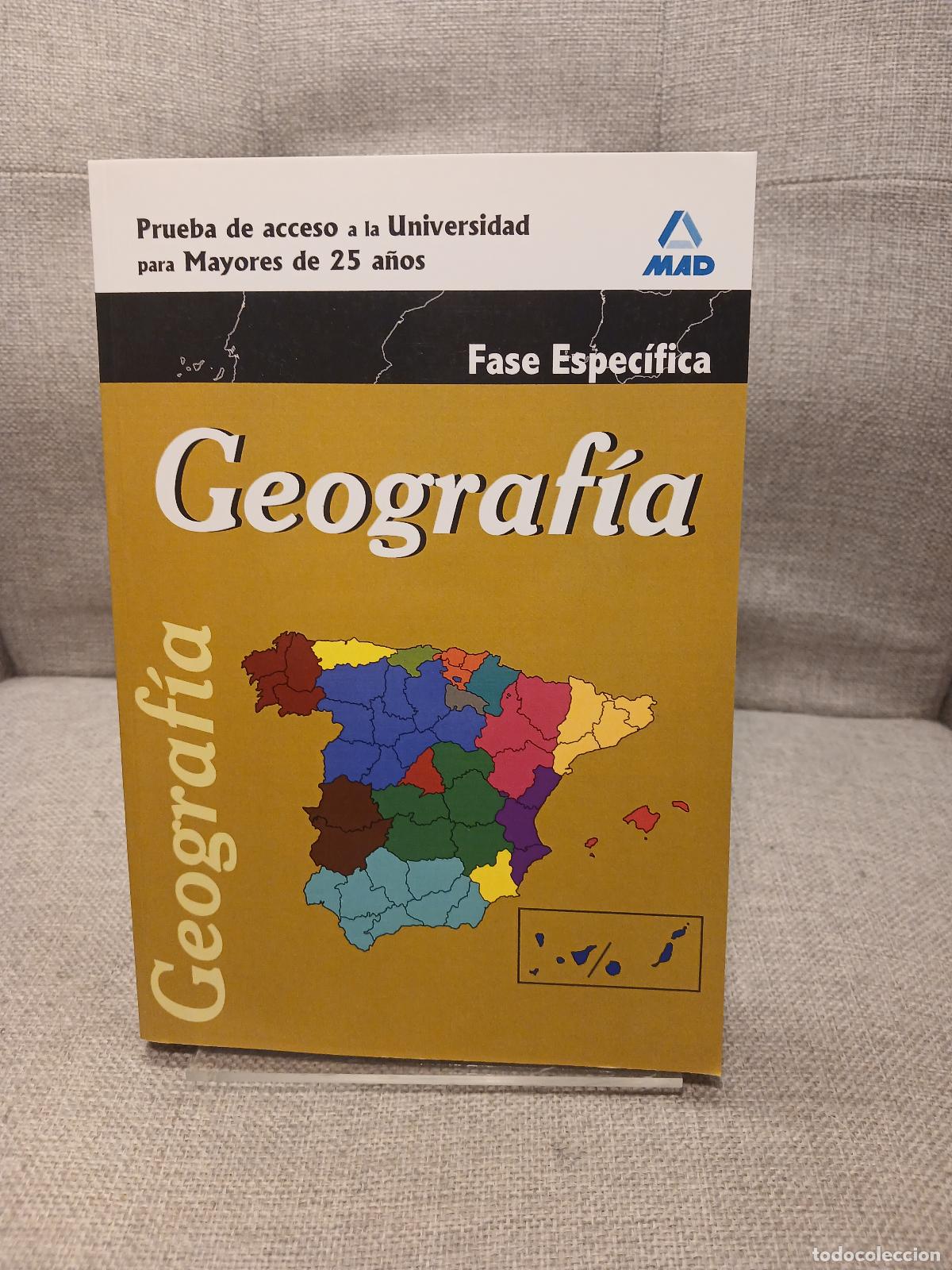 Libri di seconda mano: Geograf&iacute;a fase espec&iacute;fica - Carmen Pab&oacute;n Figueras