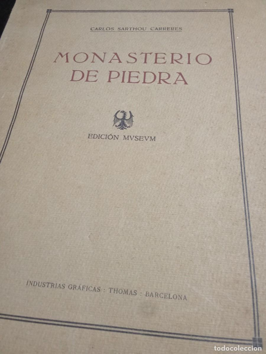 Libri di seconda mano: Monasterio de Piedra.Carlos Sarthou.