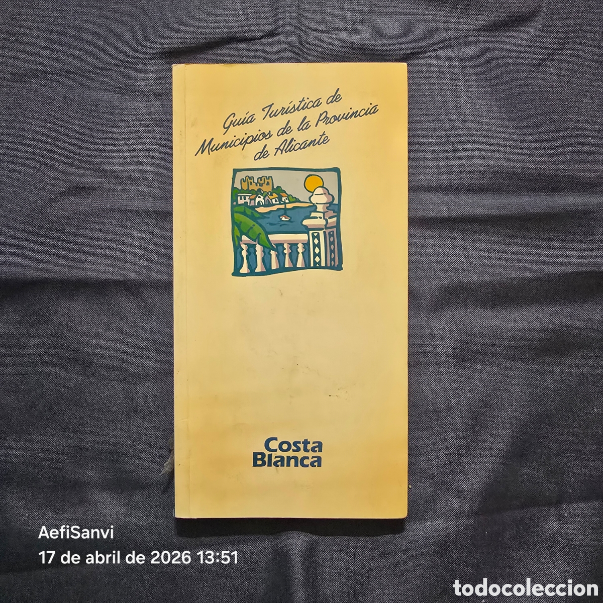 Libros de segunda mano: GU&Iacute;A TURISTICA DE MUNICIPIOS DE LA PROVINCIA DE ALICANTE (COSTA BLANCA)