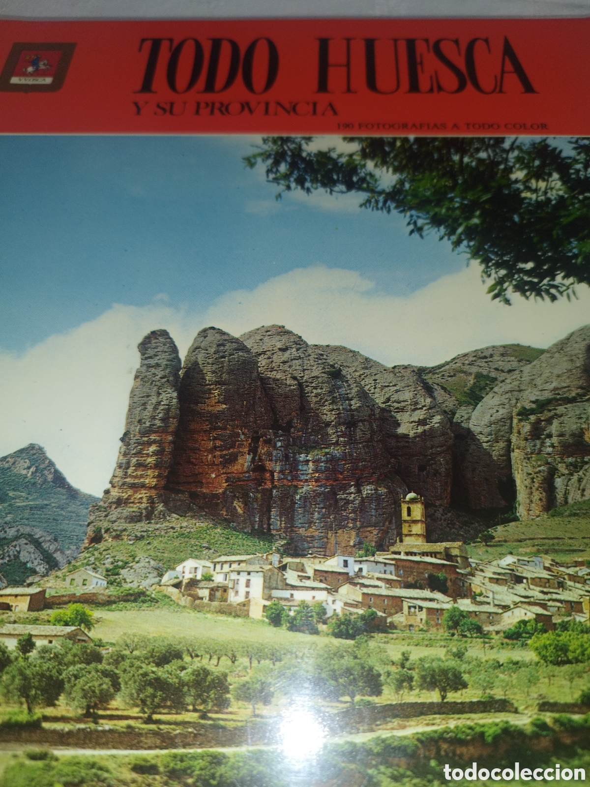 Libros de segunda mano: TODO HUESCA Y SU PROVINCIA. 190 FOTOGRAFIAS A TODO COLOR. ED. ESCUDO DE ORO, 1979 PRIMERA EDICION