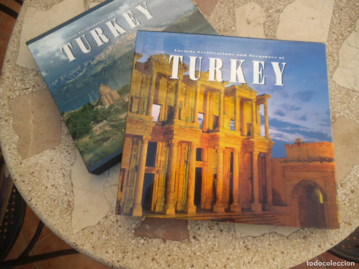 Libros de segunda mano: libro turkey, en ingles, ilhan aksit, todo ilustrado con magnificas fotos en color,