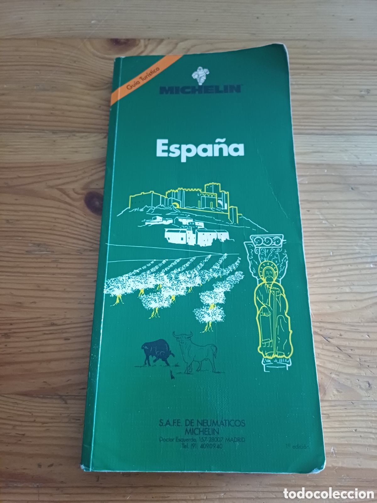 Libros de segunda mano: Espa&ntilde;a Michelin Gu&iacute;a Tur&iacute;stica SAFE de Neum&aacute;ticos Michelin Gu&iacute;a Verde turismo