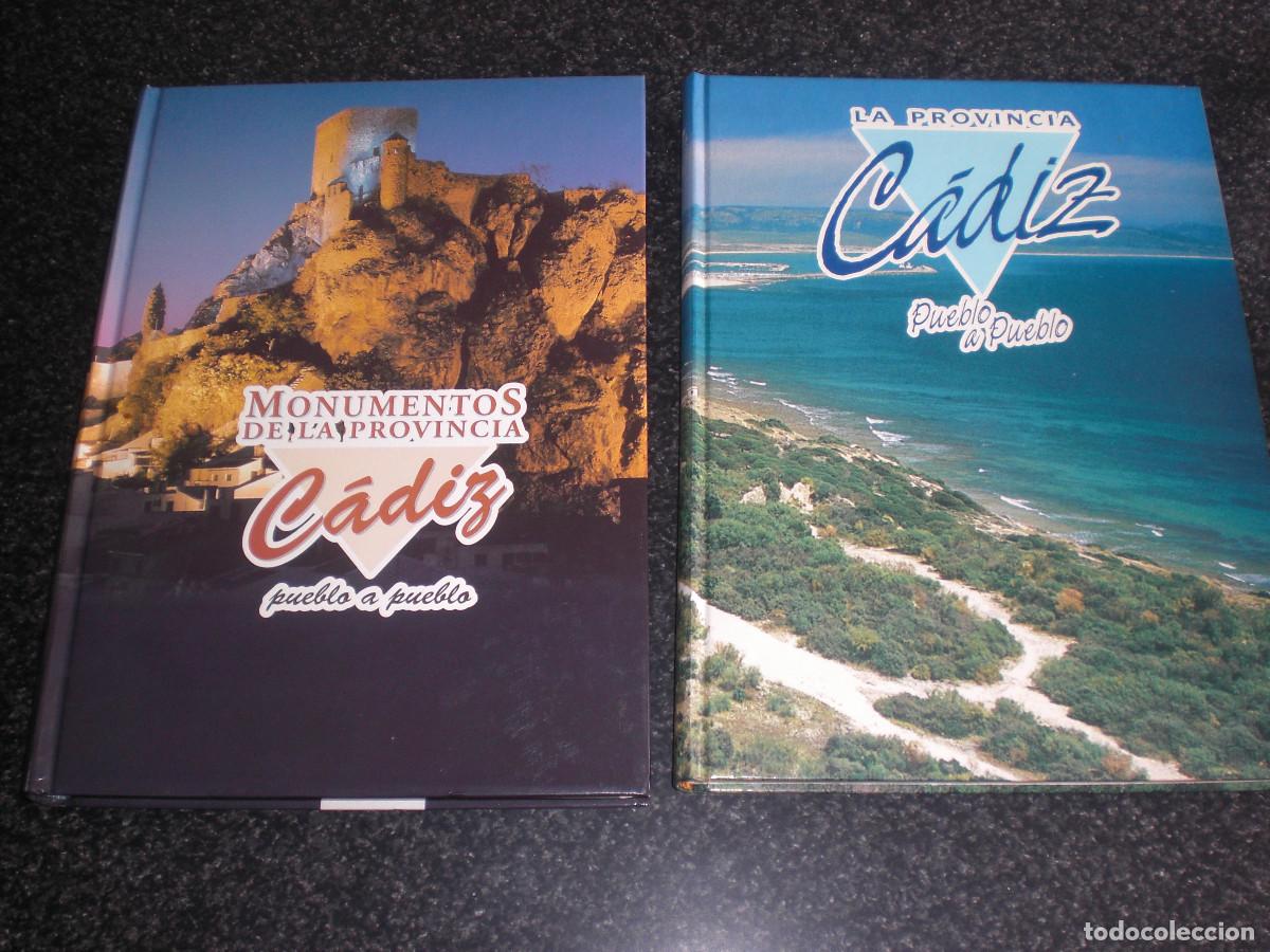Libros de segunda mano: LOTE 2 LIBROS DEDICADOS A C&Aacute;DIZ Y SU PROVINCIA