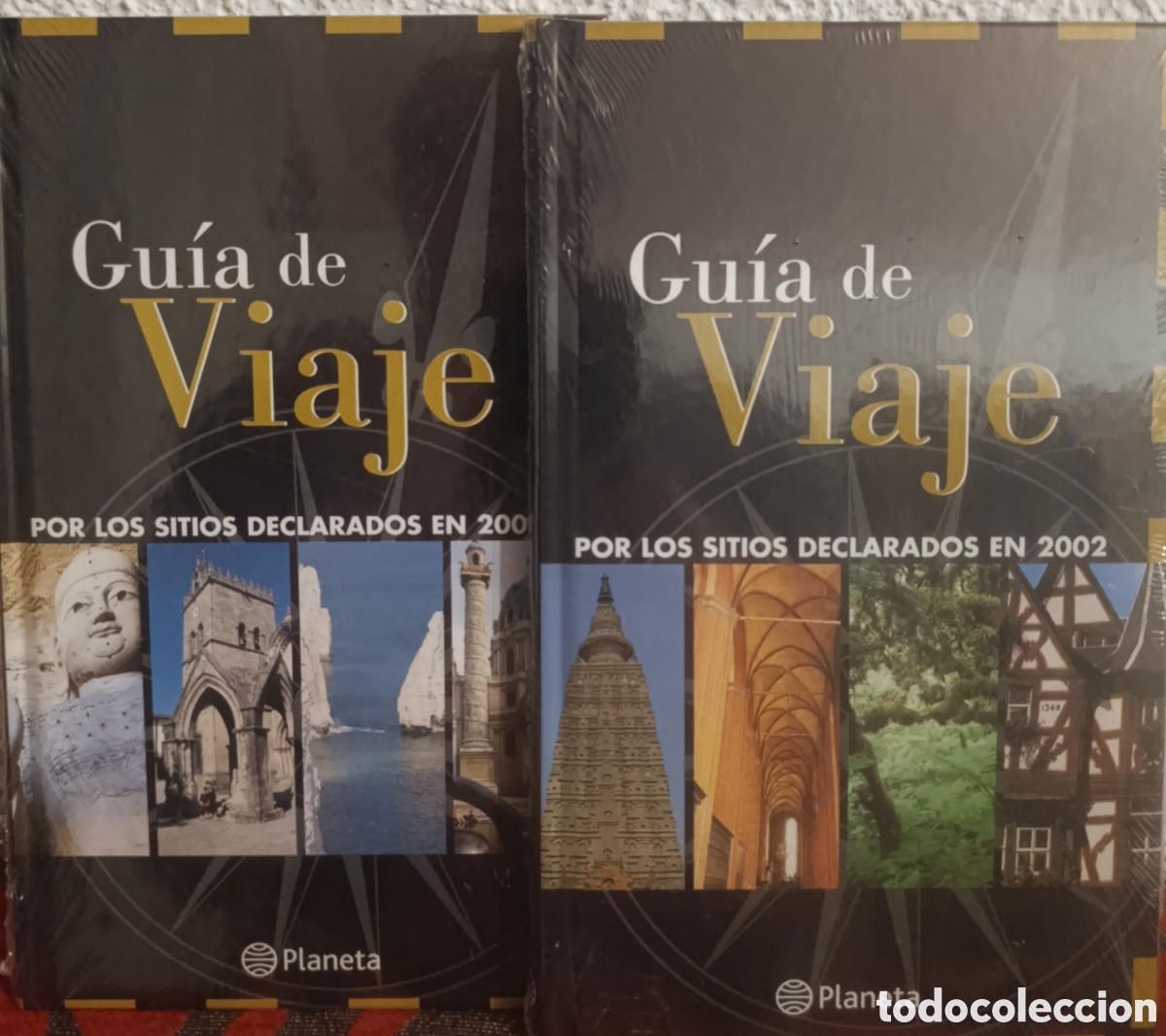 Libros de segunda mano: Lote 2 Gu&iacute;as de Viaje Planeta: Sitios Declarados 2001 y 2002 (Nuevas)