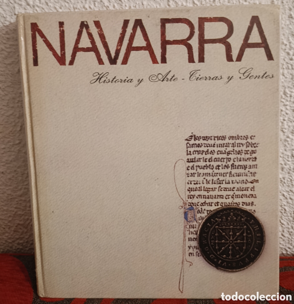 Libros de segunda mano: Libro: &rdquo;Navarra. Historia y Arte - Tierras y Gentes&rdquo; | Gran formato