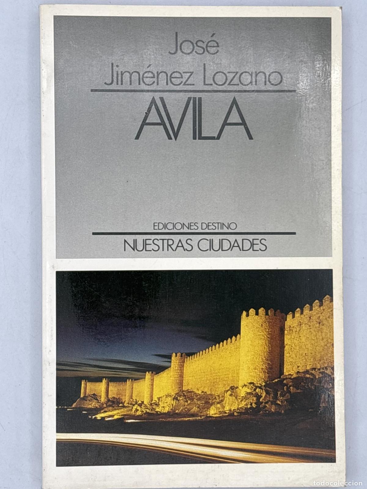 Libros de segunda mano: AVILA - Jos&eacute; Jim&eacute;nez Lozano