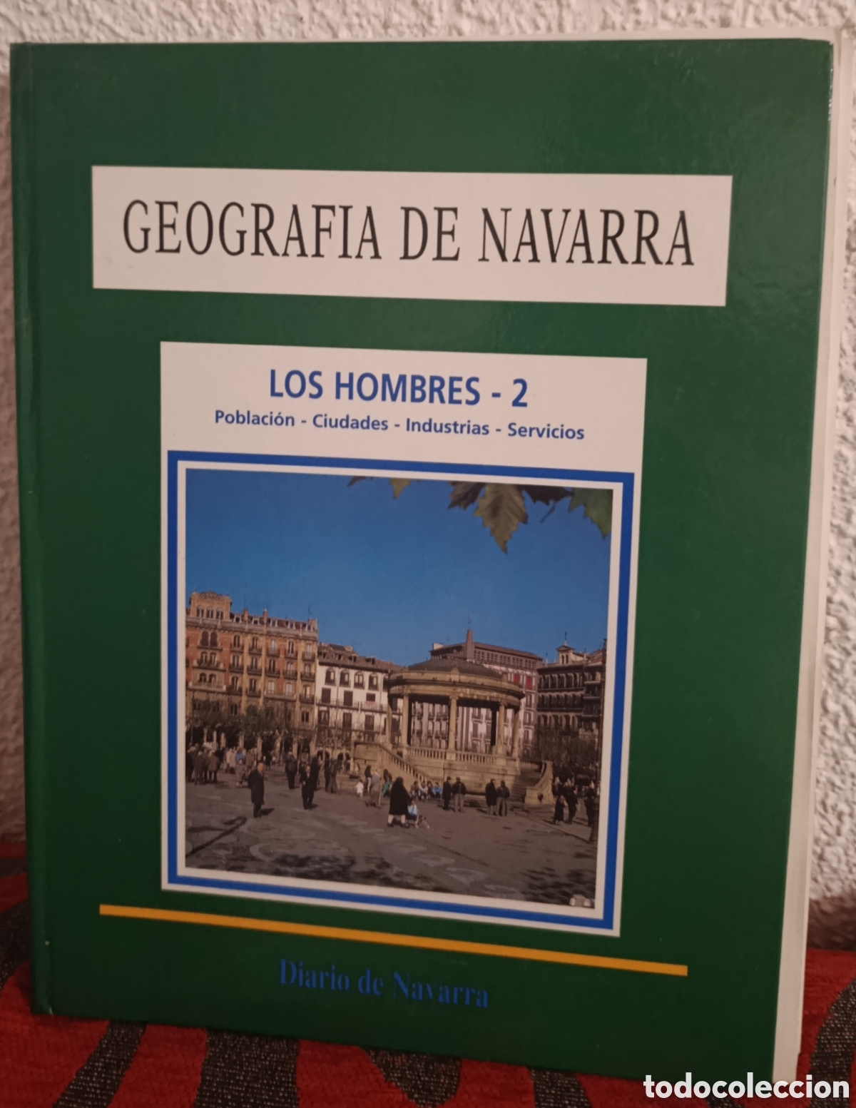 Libros de segunda mano: Libro: Geograf&iacute;a de Navarra - Los Hombres - 2 (Diario de Navarra)