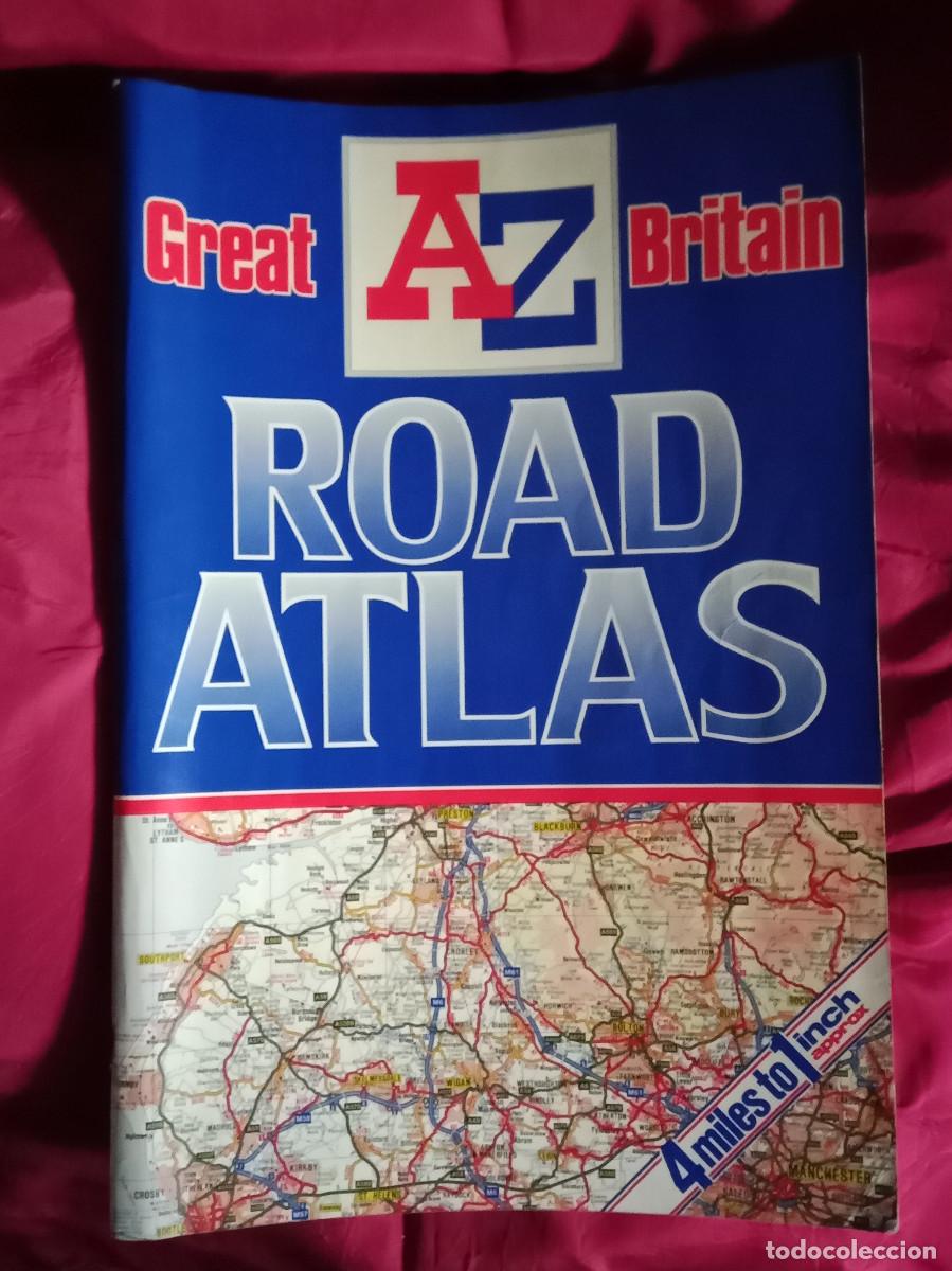 Libros de segunda mano: Great AZ Britain - ROAD ATLAS - Edit. Geographer&acute;s A-Z Map Company Ltd. 1989