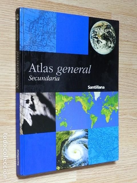 Gebrauchte B&uuml;cher: ATLAS General Secundaria Manuela Anta Rodr&iacute;guez a&ntilde;o 2008 Santillana GEOGRAF&Iacute;A