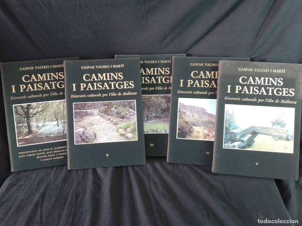 Libros de segunda mano: Camins i Paisatges, Gaspar Valero i Mart&iacute;, Ingoprint SA, 1992, tomos 5