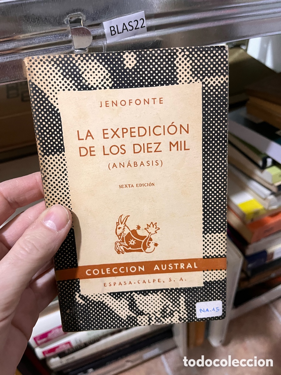 Libros de segunda mano: BLAS22 JENOFONTE LA EXPEDICI&Oacute;N DE LOS DIEZ MIL (AN&Aacute;BASIS)