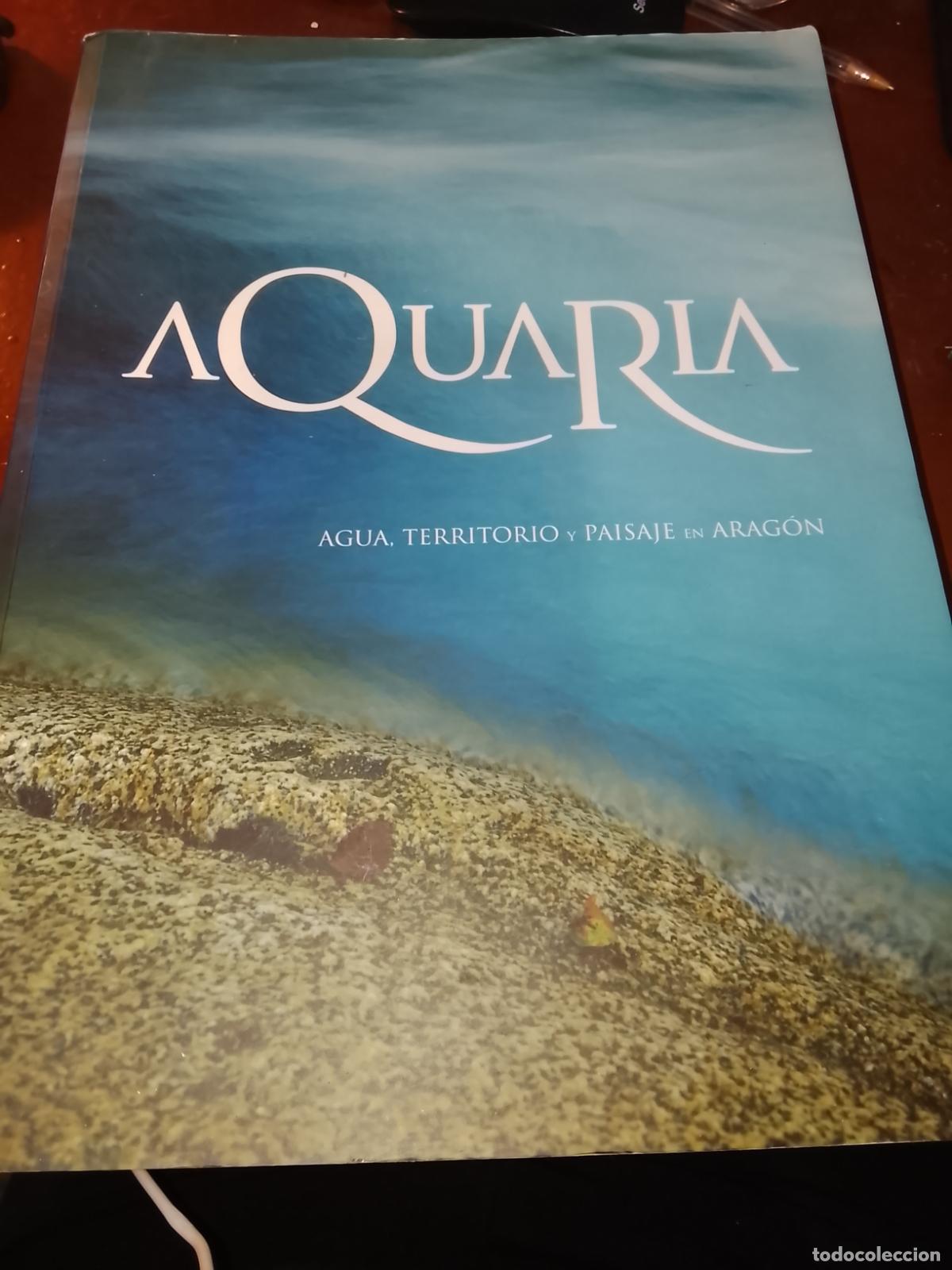 Libros de segunda mano: AQUARIA. AGUA, TERRITORIO Y PAISAJE EN ARAG&Oacute;N. CAT&Aacute;LOGO EXPOSICI&Oacute;N ZARAGOZA 2006. MUY ILUSTRADO.