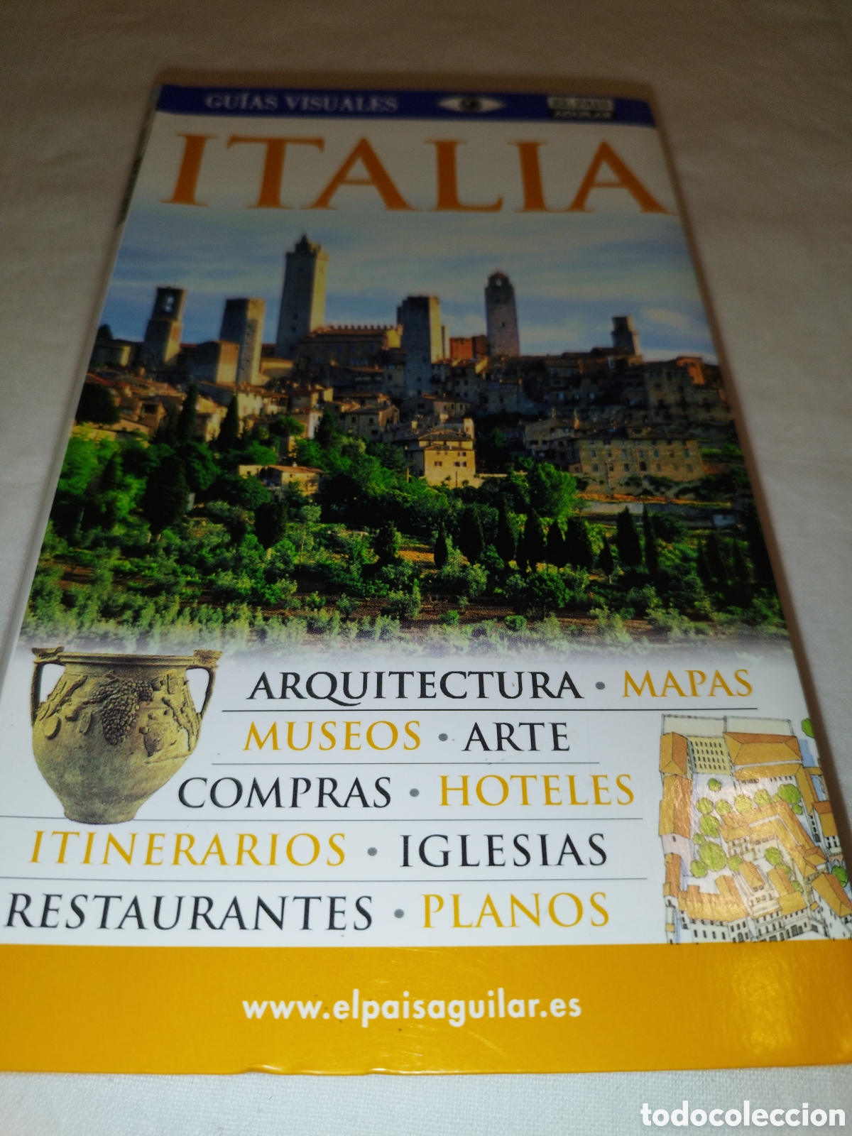 Libros de segunda mano: ITALIA. GUIAS VISUALES EL PAIS AGUILAR DECIMA EDICION 2007. MUY ILUSTRADA.
