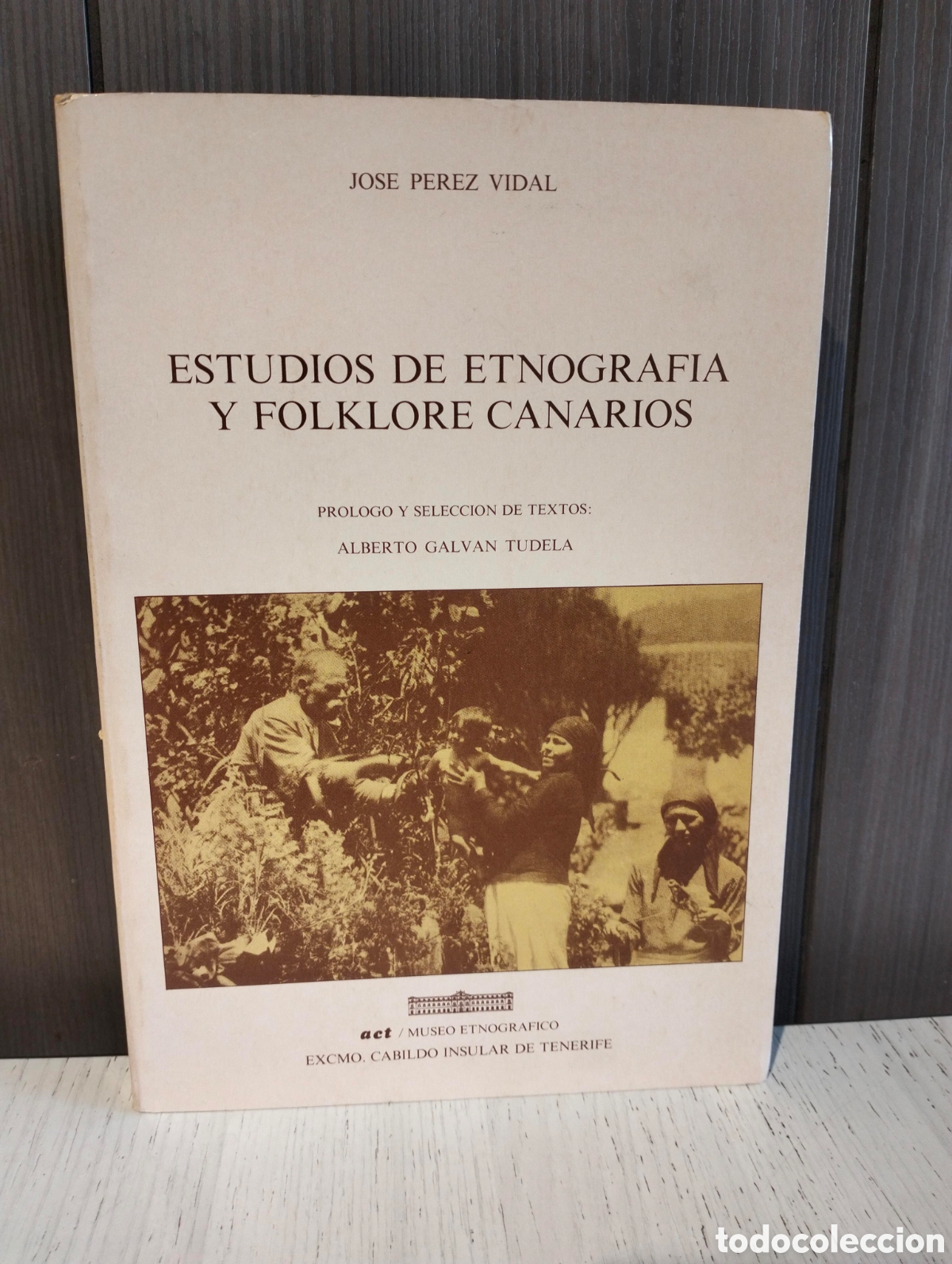 Livros em segunda m&atilde;o: Jos&eacute; P&eacute;rez Vidal - estudios de etnograf&iacute;a y folklore canarios - 1985