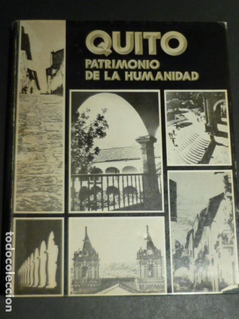 Libros de segunda mano: QUITO ETERNO LA CIUDAD AYER Y HOY HECTOR MERINO VALENCIA QUITO 1976