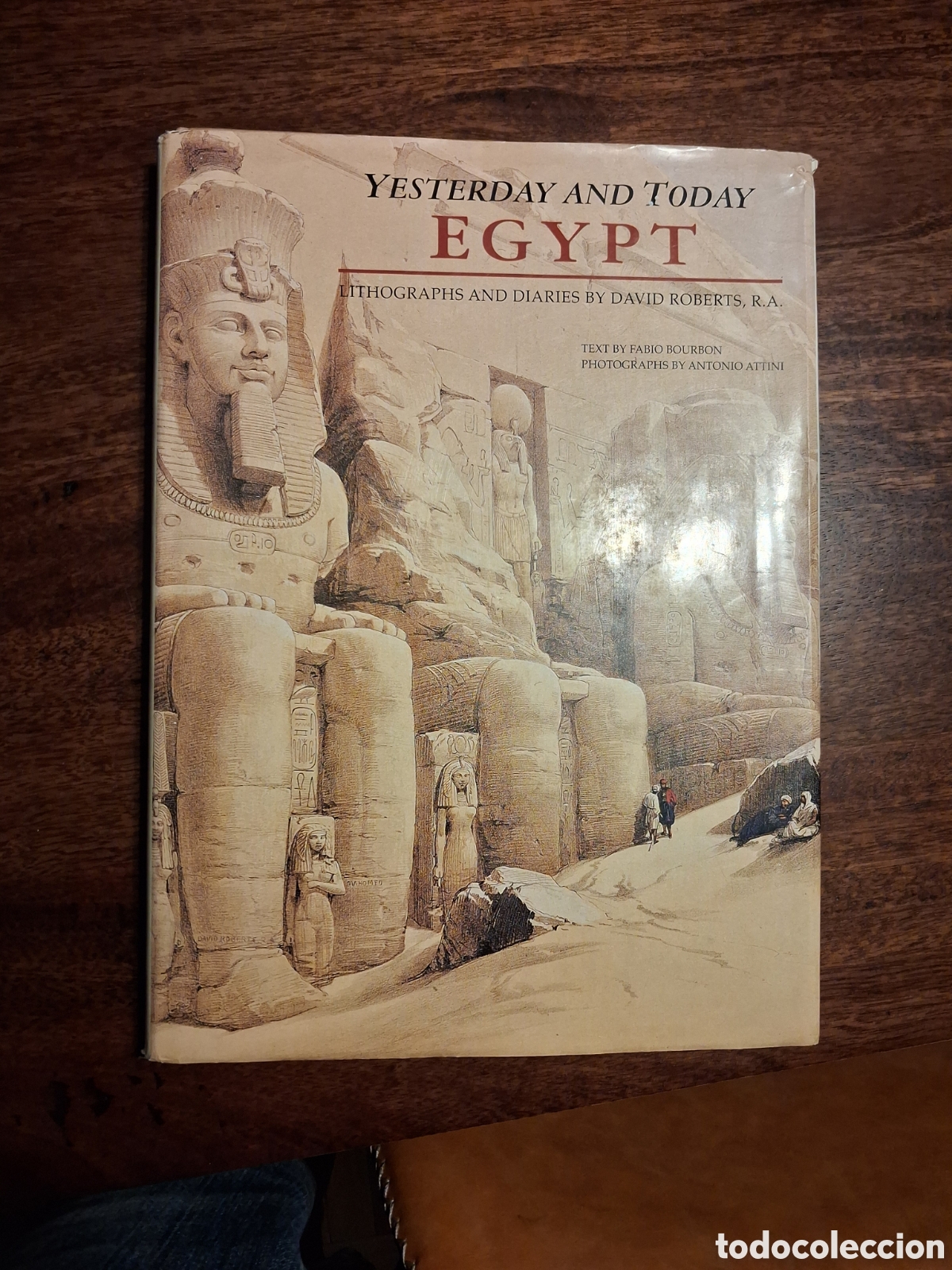 Libros de segunda mano: Egypt : Yesterday and Today: Lithographs by David Roberts, Fabio Bourbon (text)