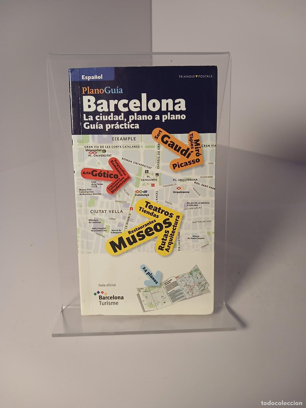 Libros de segunda mano: Plano Gu&iacute;a Barcelona la ciudad, plano a plano. - Gu&iacute;a practica - S.L. Triangl Postals