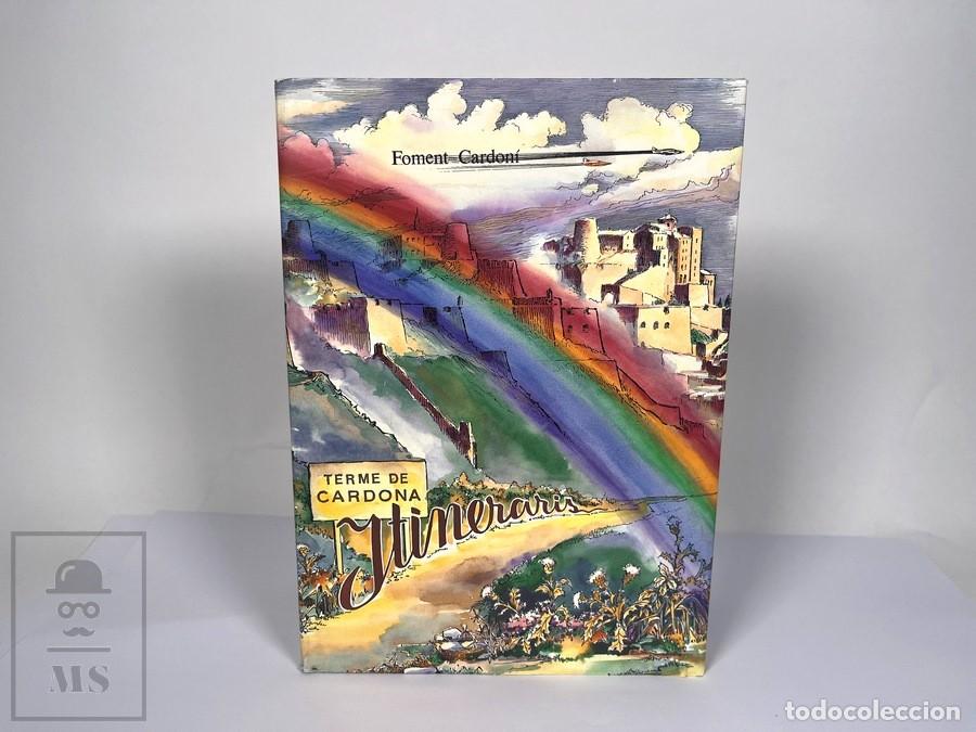 Libros de segunda mano: Libro - Itineraris Terme de Cardona - Foment Cardon&iacute; - Dibujos Francesc Vicente Masferrer A&ntilde;o 1990