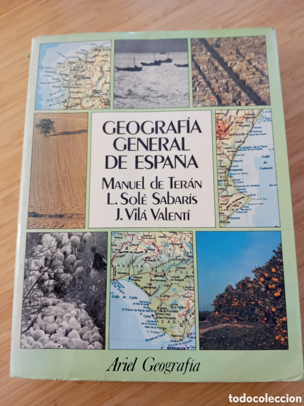 Libros de segunda mano: Geograf&iacute;a general de Espa&ntilde;a - M. de Ter&aacute;n, Sol&eacute; Sabaris y Vil&aacute; Valenti (Ariel 1987)