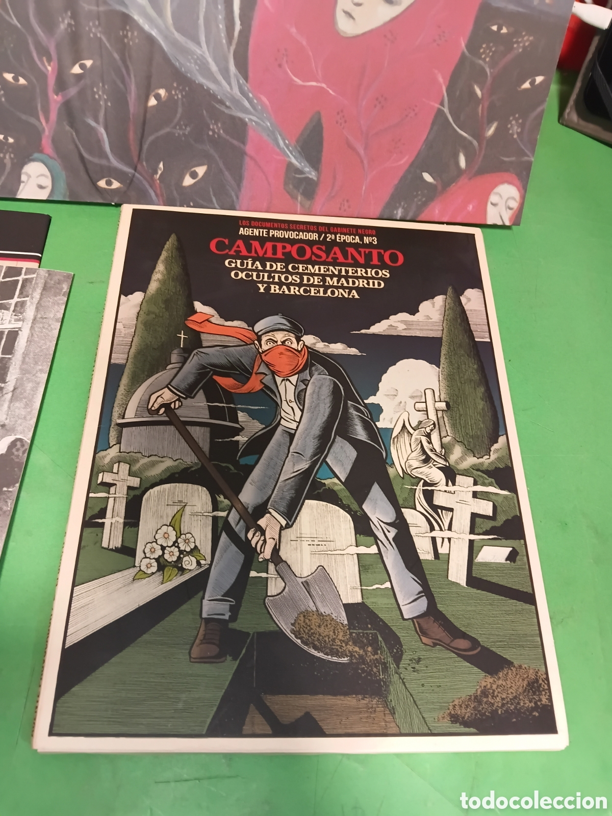 Libros de segunda mano: Camposanto gu&iacute;a de cementerios ocultos de Madrid y Barcelona