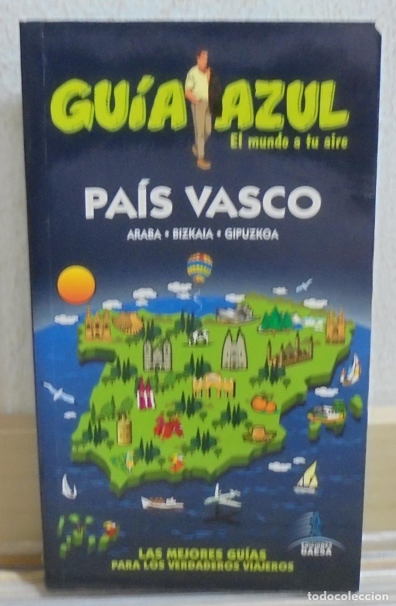 Libros de segunda mano: Gu&iacute;a azul. Pais Vasco