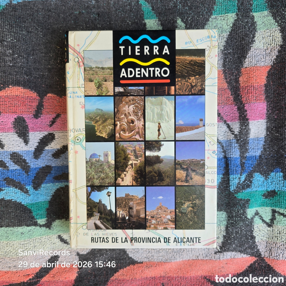 Libros de segunda mano: RUTAS DE LA PROVINCIA DE ALICANTE (TIERRA ADENTRO)