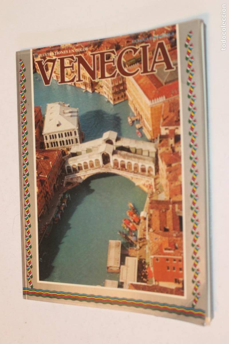 Libros de segunda mano: Gu&iacute;a de Venecia - Edici&oacute;n 1988 - Ilustraciones en Color + Mapa Desplegable Independiente