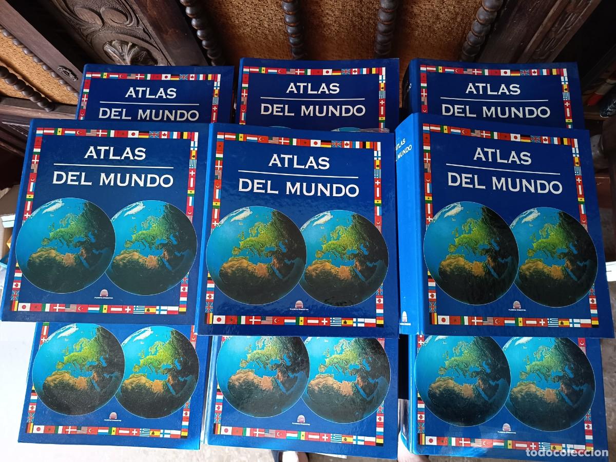 Libros de segunda mano: Colecci&oacute;n Atlas del Mundo Planeta DeAgostini - 9 Tomos (Completa)