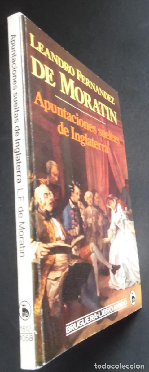 Libros de segunda mano: Apuntaciones sueltas de Inglaterra, diario privado de viaje en 1793 de Leandro Fern&aacute;ndez de Morat&iacute;n