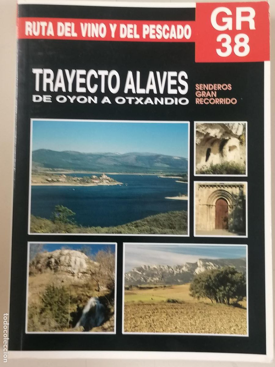 Libros de segunda mano: Senderos de Gran Recorrido. GR 38. Ruta del vino y del pescado. Trayecto alav&eacute;s. De Oy&oacute;n a Otxandio.