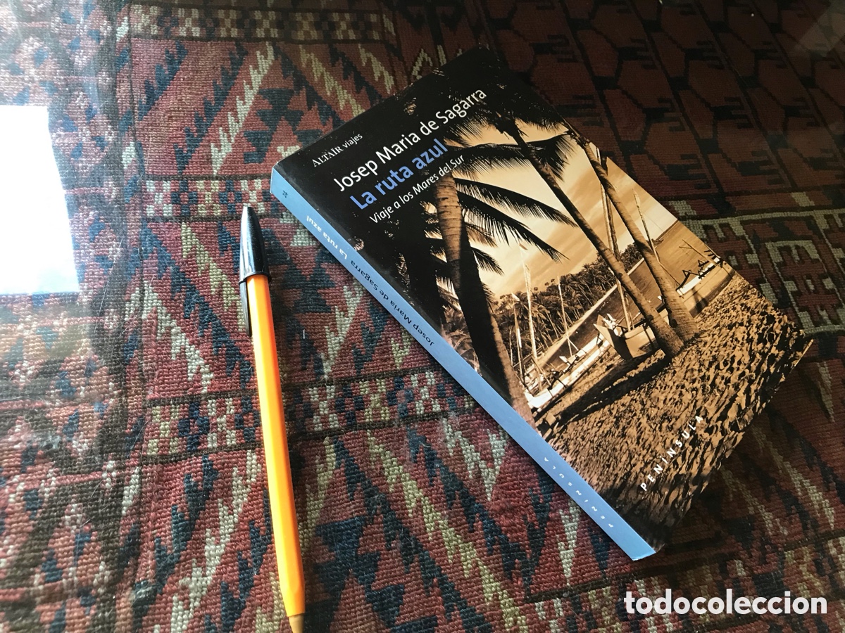 Libros de segunda mano: La ruta azul. Josep Mar&iacute;a de Sagarra. Altair viajes. Pen&iacute;nsula.