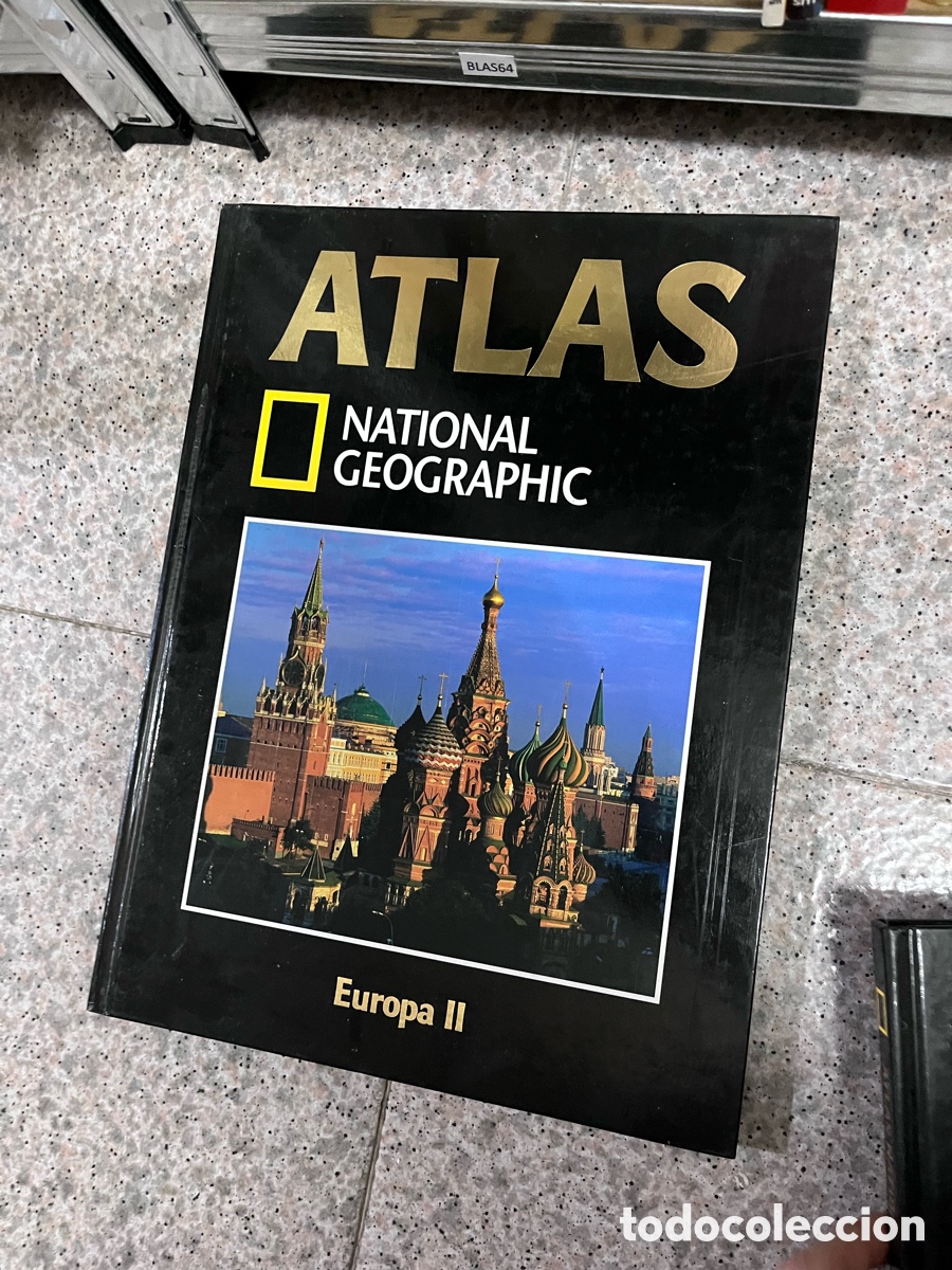Libros de segunda mano: BLAS64 ATLAS NATIONAL GEOGRAPHIC пров Europa Il