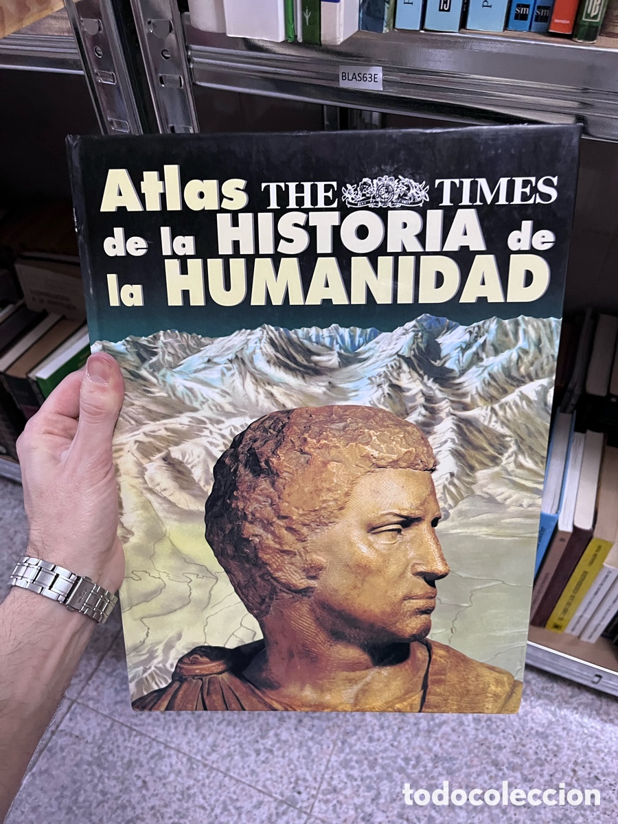 Libros de segunda mano: BLAS63E Atlas THE TIMES de la HISTORIA de la HUMANIDAD