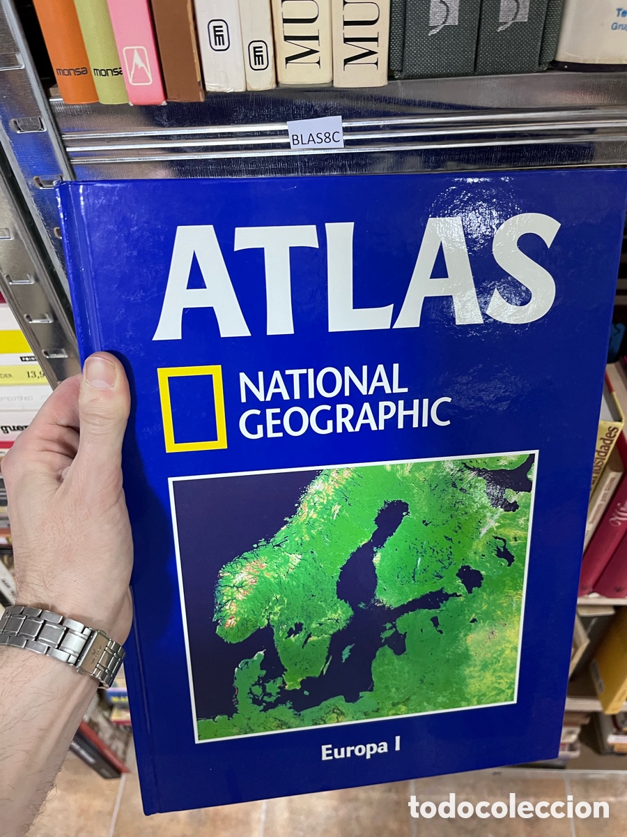 Libros de segunda mano: BLAS8C ATLAS &bull; NATIONAL GEOGRAPHIC Europa l