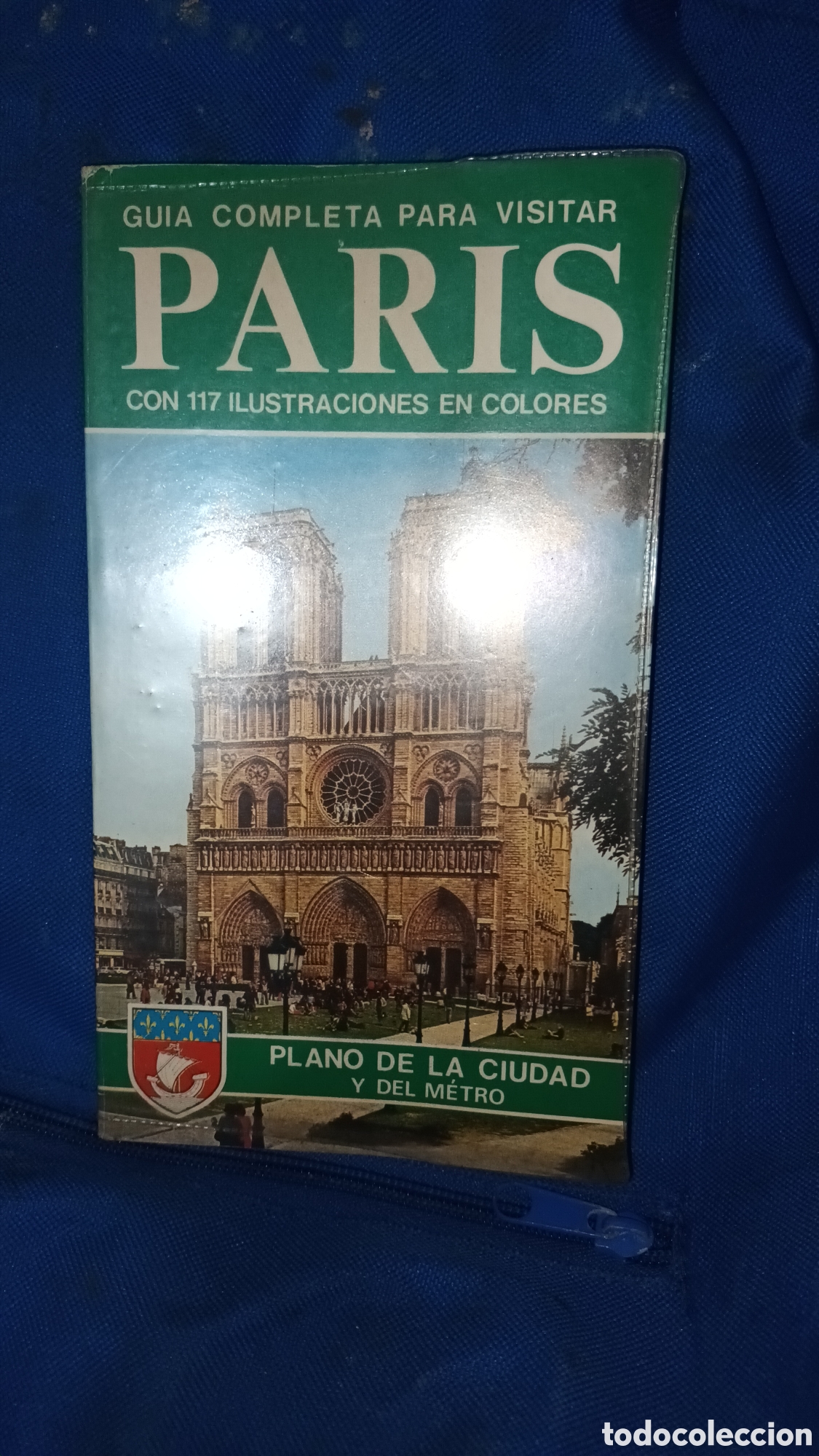 Libros de segunda mano: Gu&iacute;a completa para visitar Paris, con 117 ilustraciones en colores