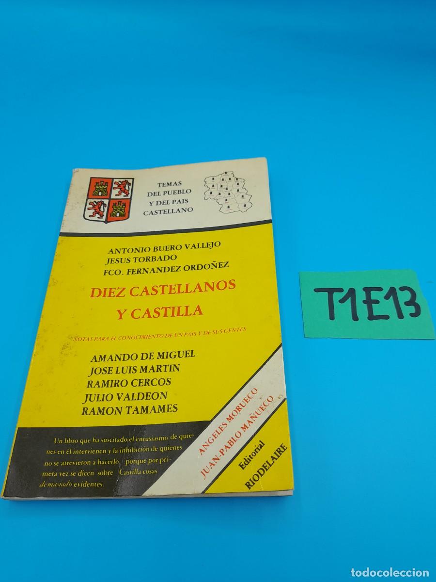 Libros de segunda mano: Diez castellanos y Castilla