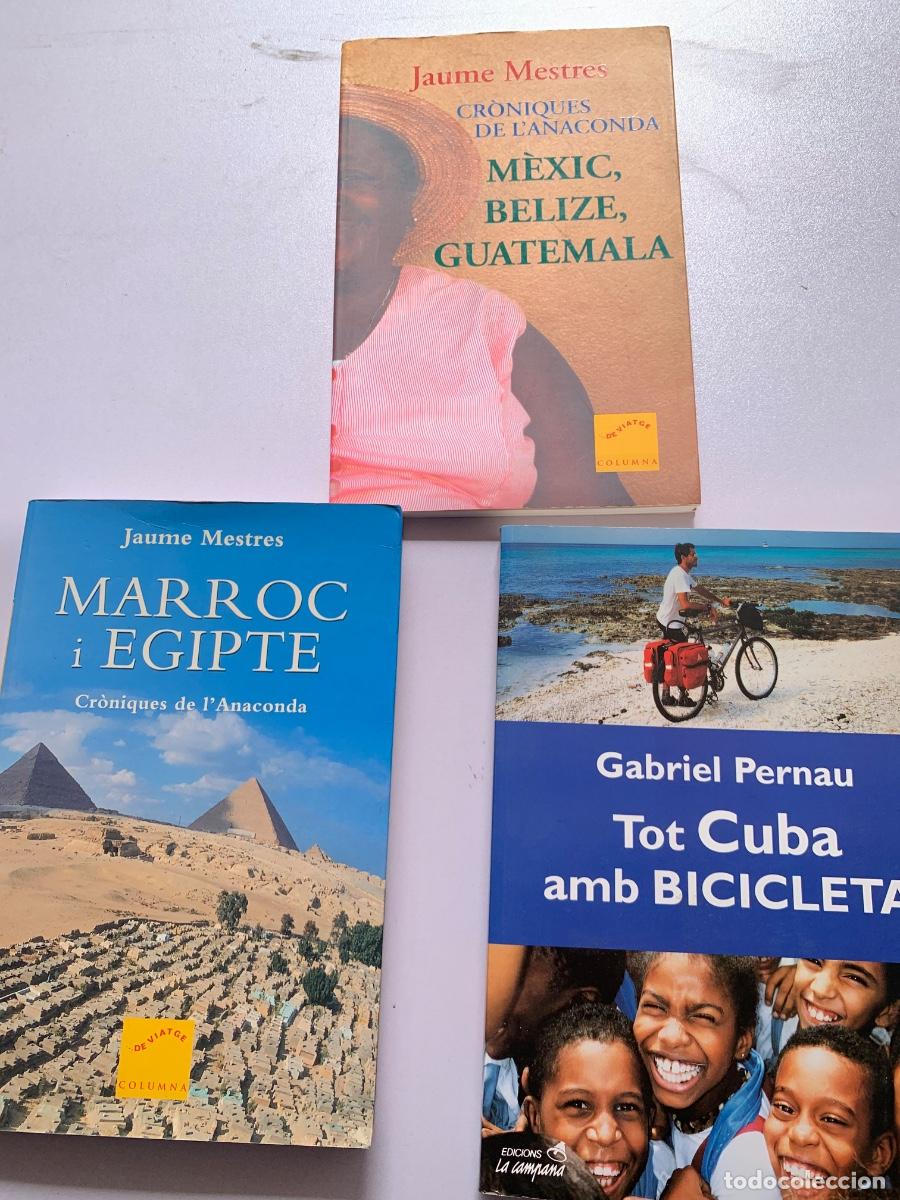 Libros de segunda mano: Lot de 3 llibre de viatges