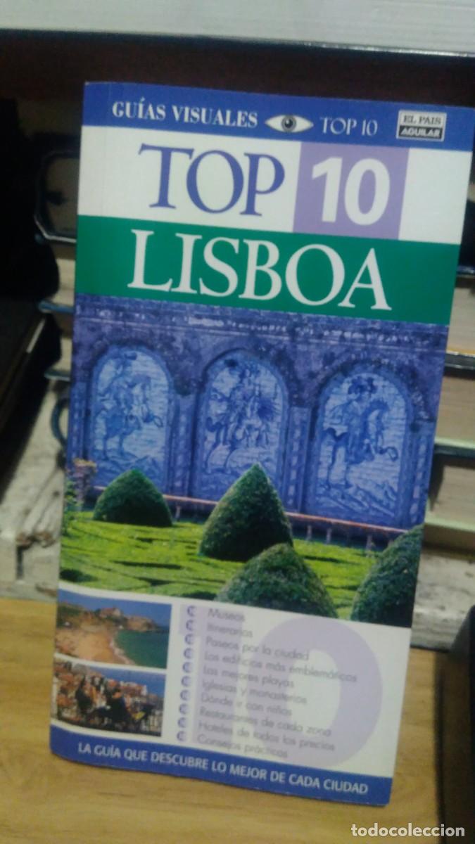Libros de segunda mano: Top 10 Lisboa guias visuales la guia que descubre lo mejor de cada ciudad