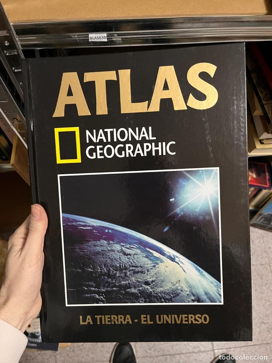Libros de segunda mano: BLAS63D ATLAS NATIONAL GEOGRAPHIC LA TIERRA - EL UNIVERSO