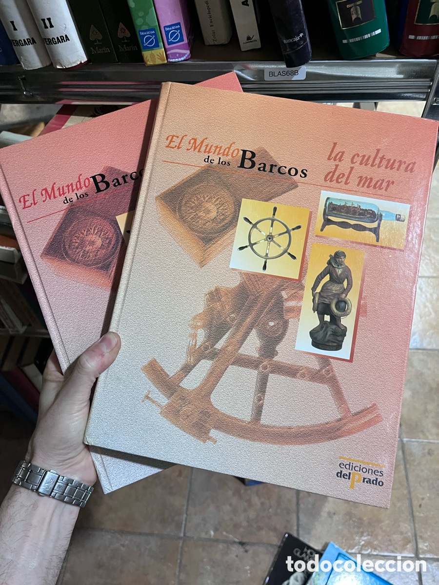 Libros de segunda mano: BLAS68B El Mundo de los la cultura del mar, los barcos, dos tomos