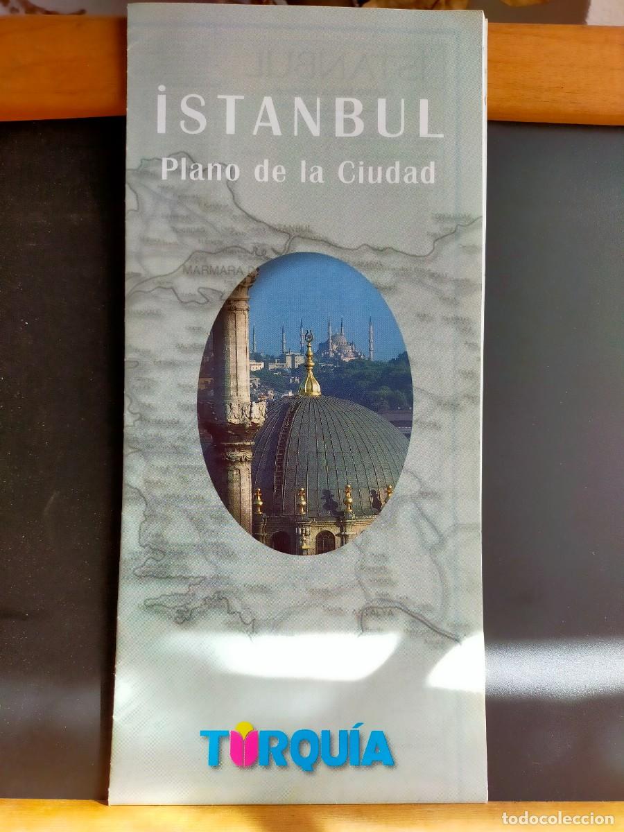 Libros de segunda mano: TURQU&Iacute;A. ISTAMBUL. PLANO DE LA CIUDAD.